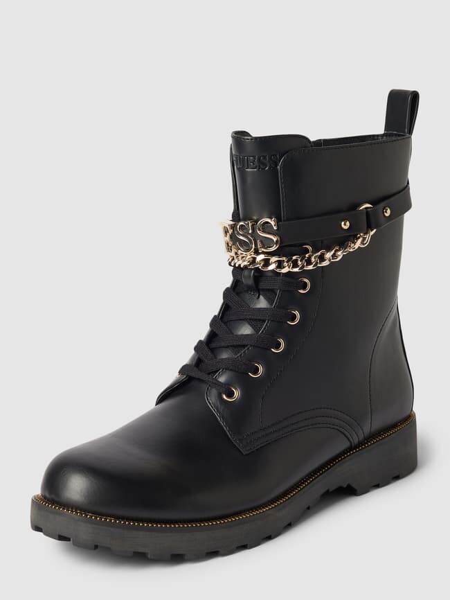 

Ботинки с цепочкой модель "НИНА" Guess, черный