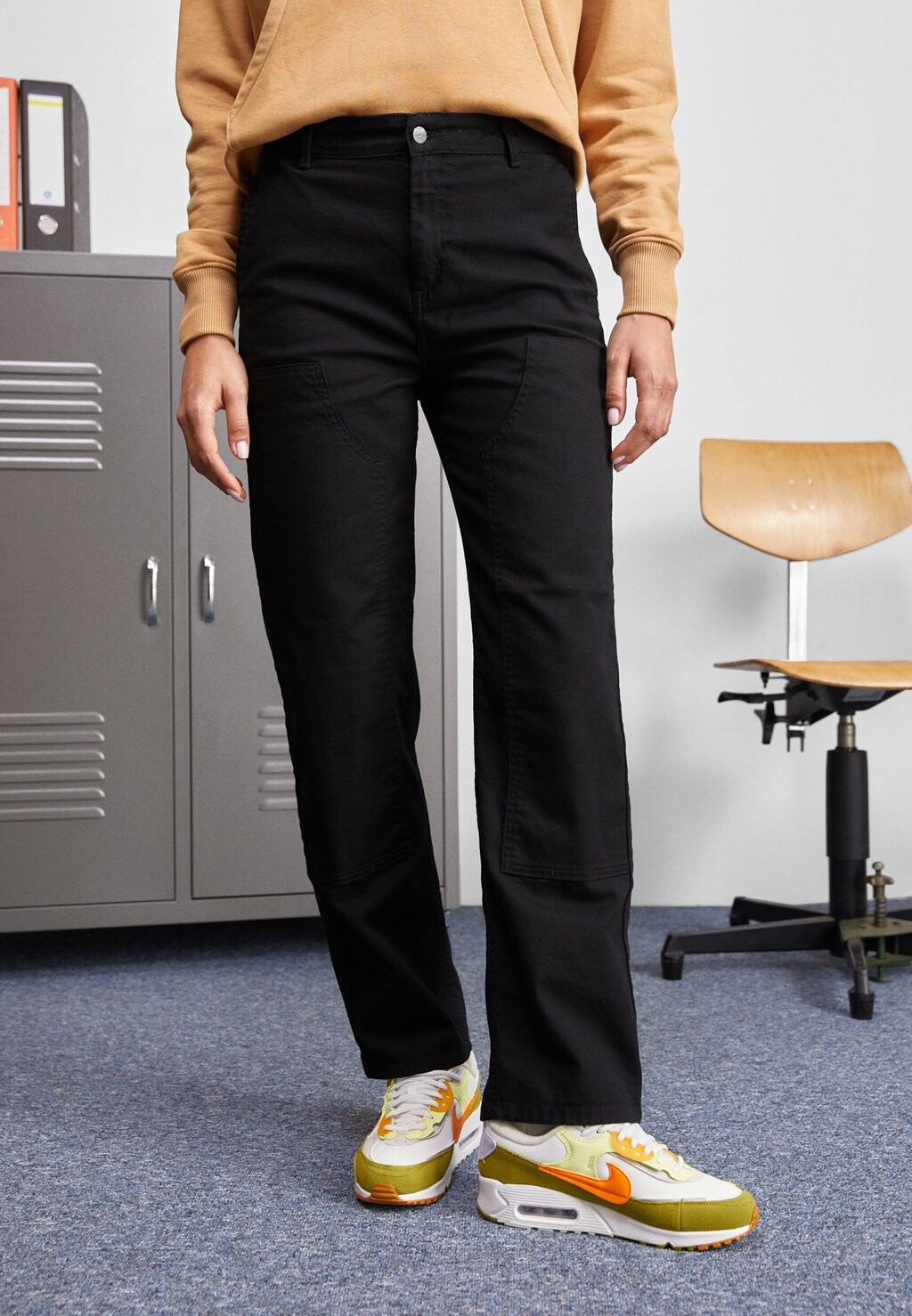 

Брюки PIERCE DOUBLE KNEE PANT Carhartt WIP, черный