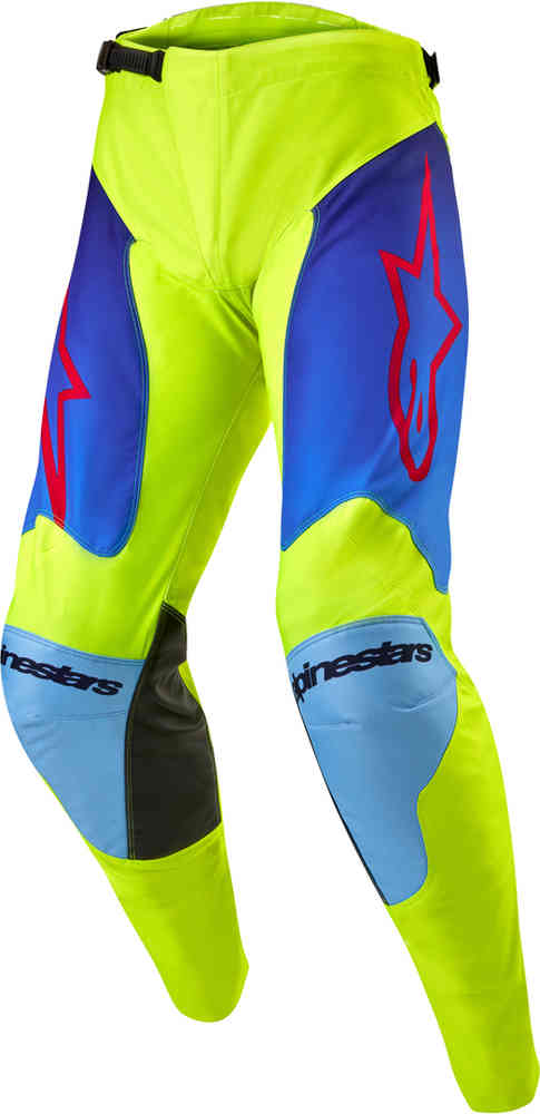 Брюки Racer Hoen для мотокросса Alpinestars, желтый/синий штаны для мотокросса велосипед для езды по бездорожью