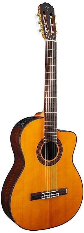 

Акустическая гитара Takamine GC5CE-NAT Acoustic Electric Classical Cutaway Guitar, Natural
