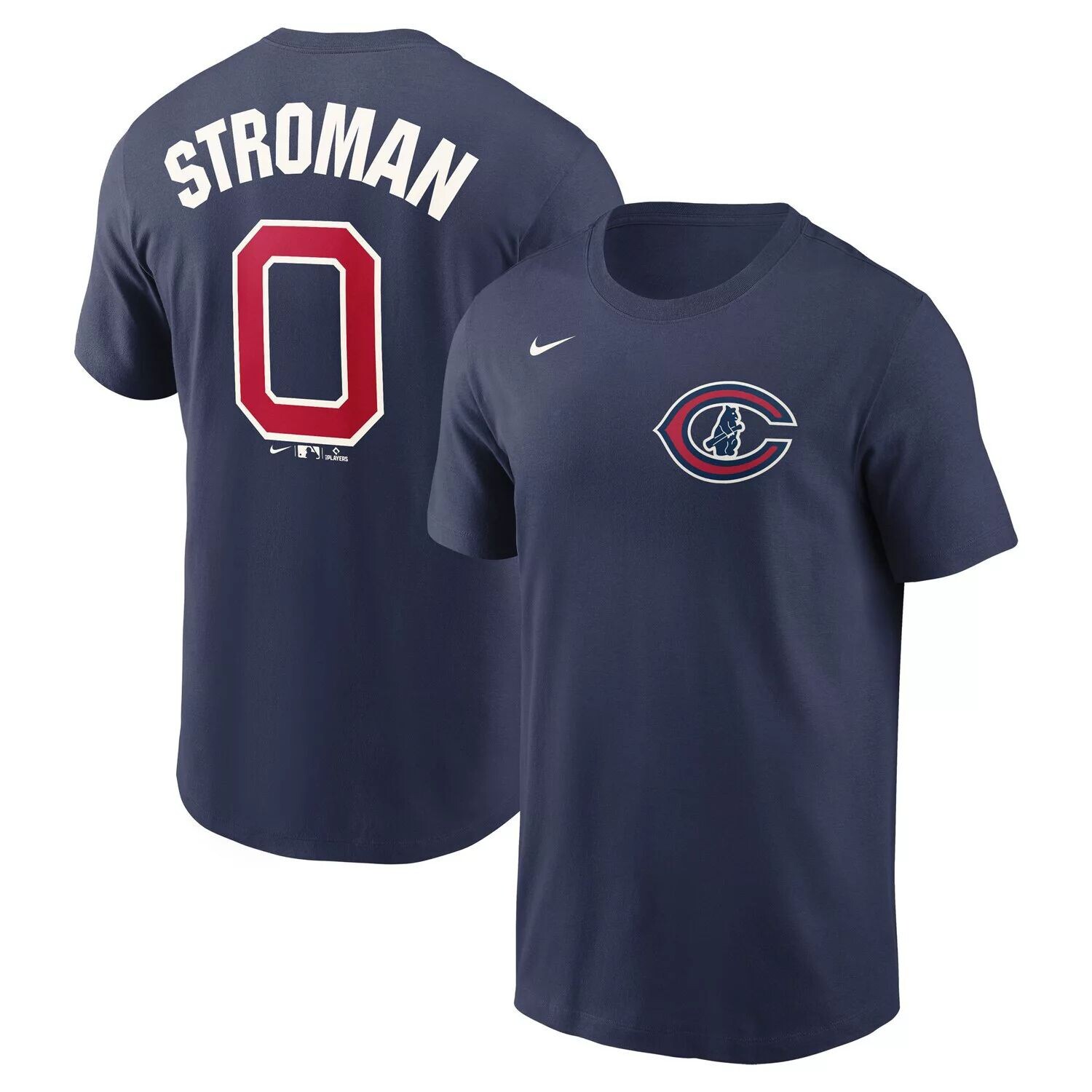 

Мужская футболка Nike Marcus Stroman Navy Chicago Cubs 2022 Field of Dreams с именем и номером