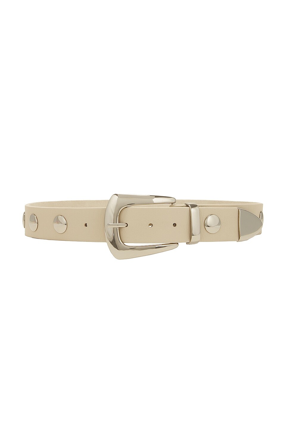 

Ремень B-Low the Belt Jordana Mini Moto, цвет Bone & Silver