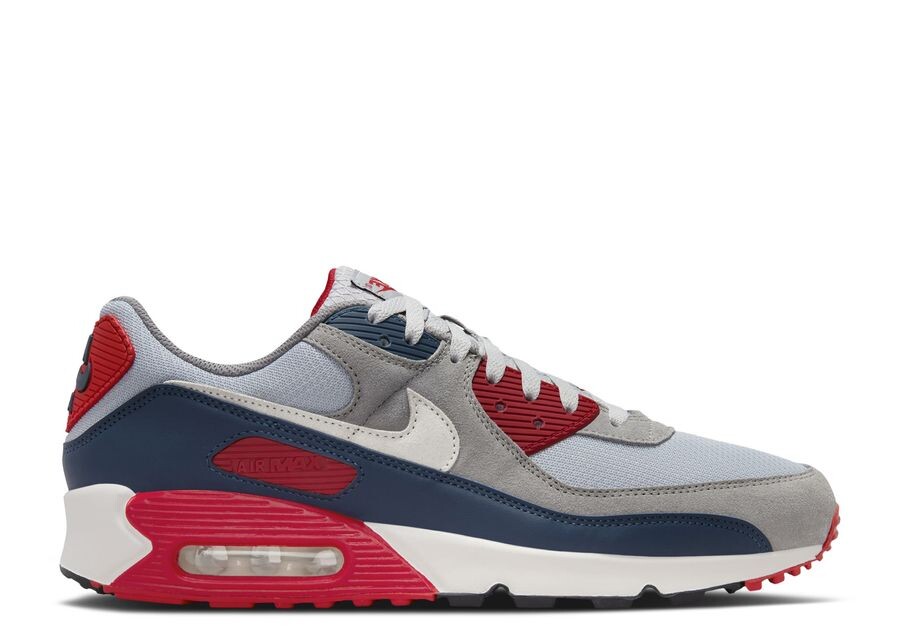 

Кроссовки Nike Air Max 90, цвет USA Light Smoke Grey