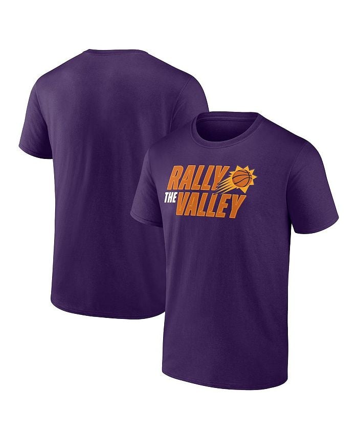 

Мужская фиолетовая футболка с логотипом Phoenix Suns Hometown Collection Rally The Valley Fanatics, фиолетовый