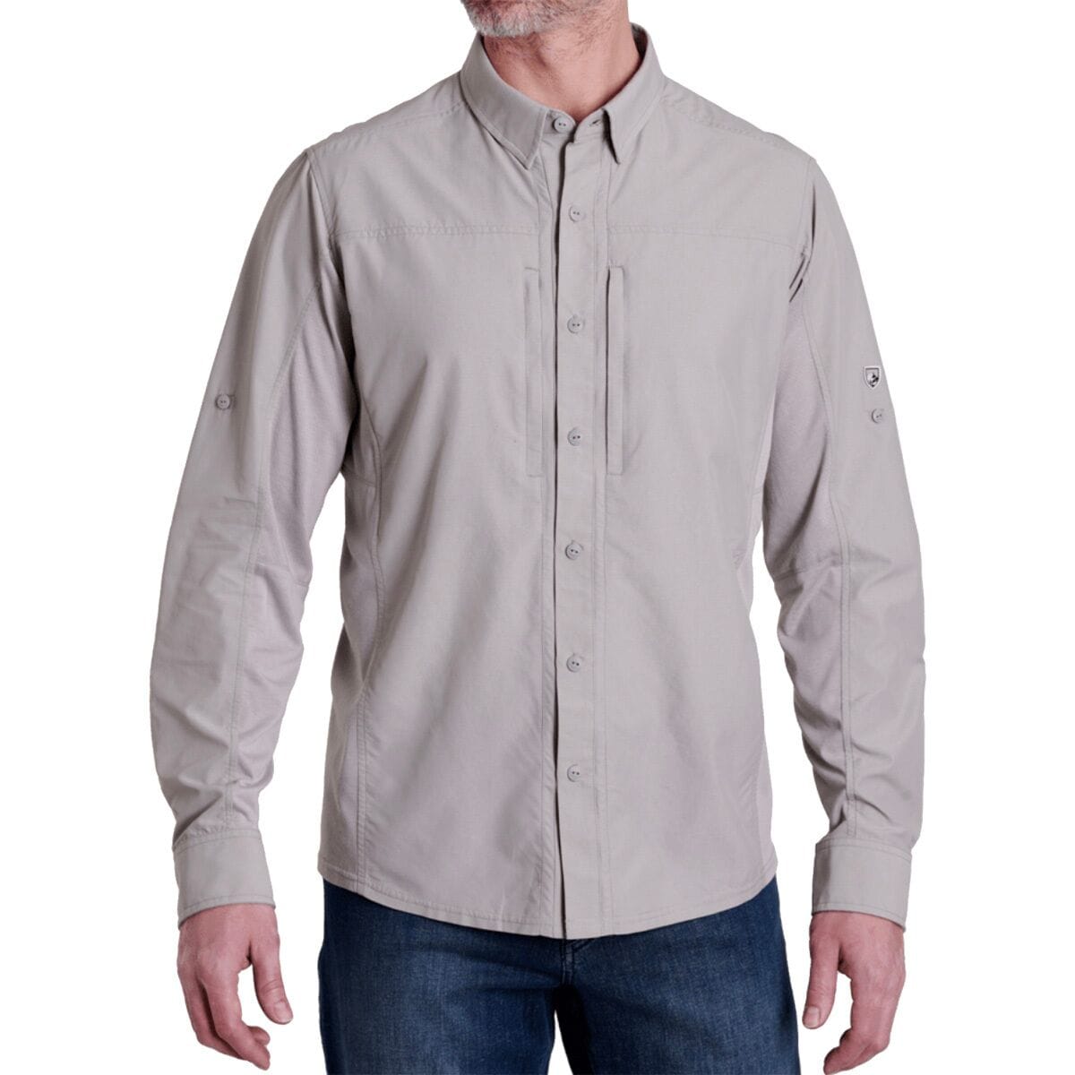 Рубашка «воздушная скорость» Kuhl, серый