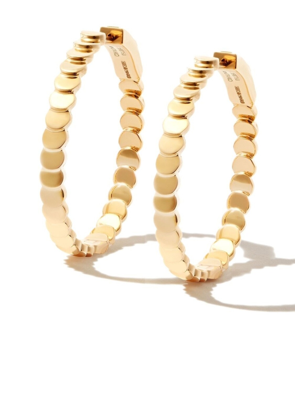 

Серьги-кольца Luna из желтого золота Anita Ko, золотой