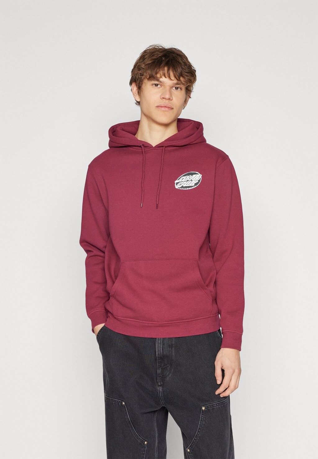 

Толстовка Santa Cruz КАПЮШОН CREEP DOT UNISEX, бордовый, Красный