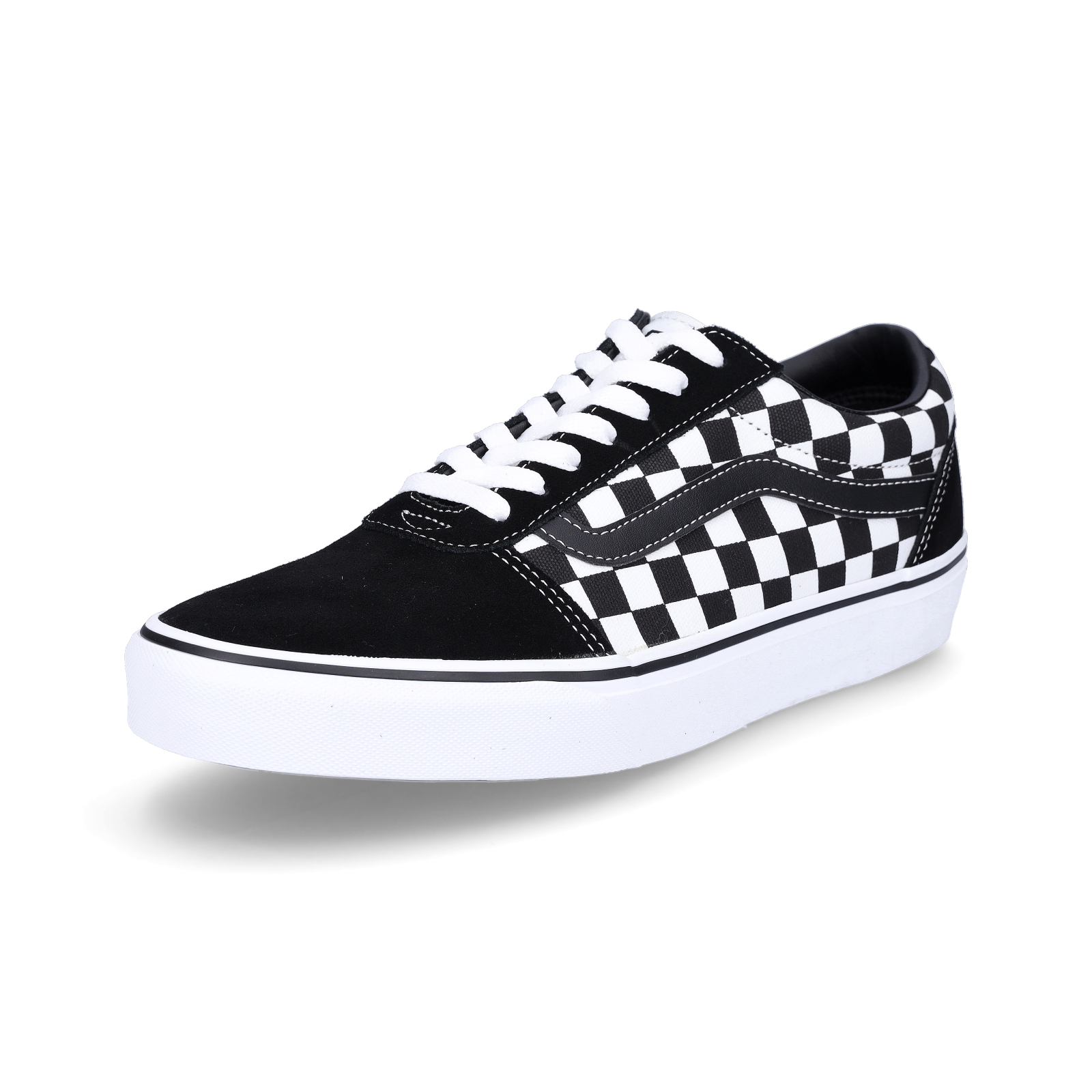 Низкие кроссовки Vans, цвет black checkered