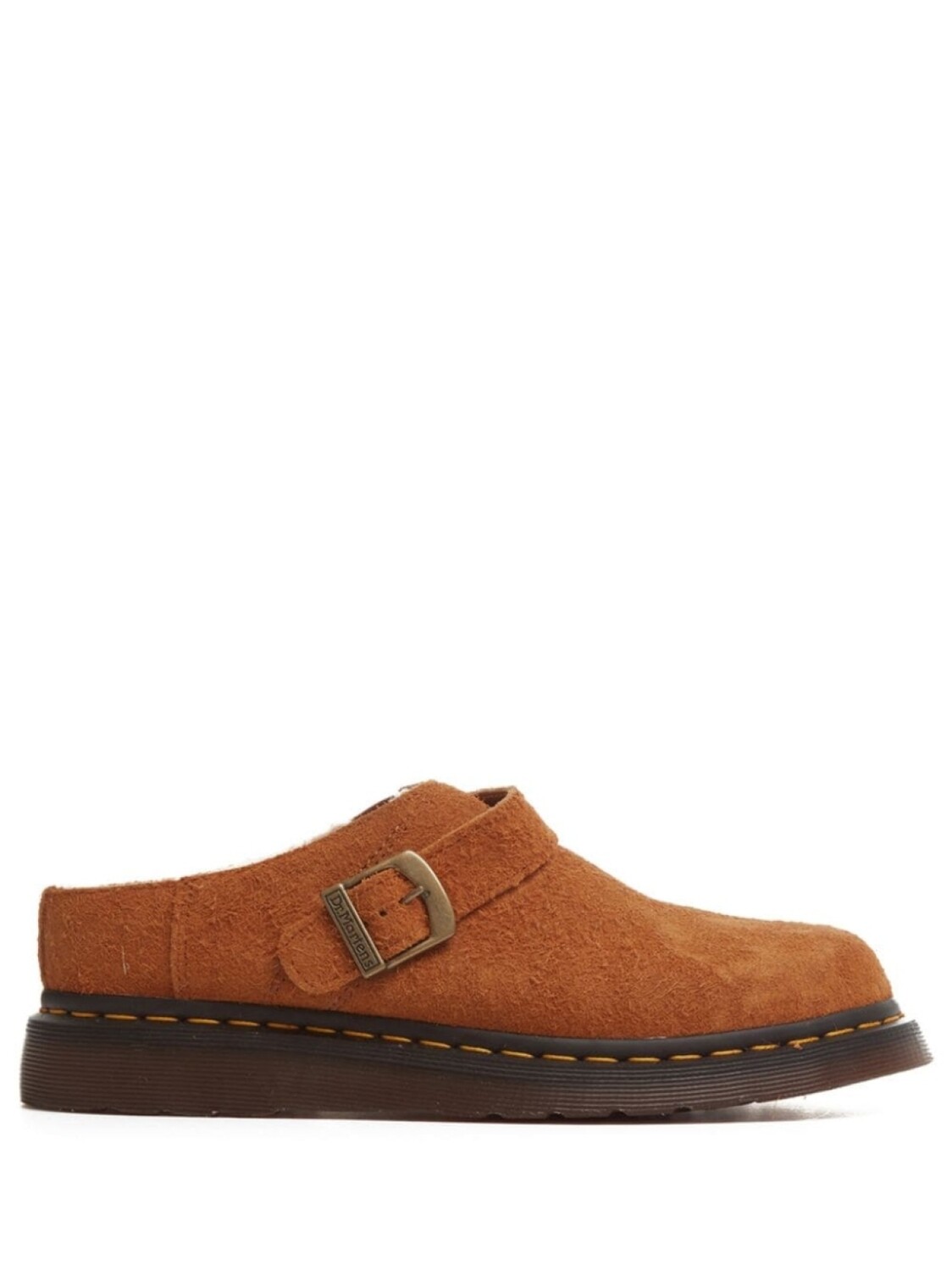 

Dr. Martens Isham suede mules, коричневый