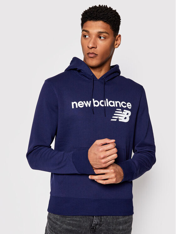 

Толстовка свободного кроя New Balance, синий