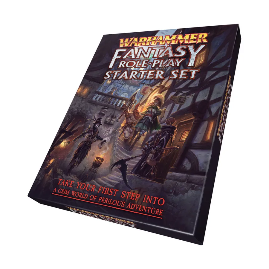 

Бокс-сет Warhammer Fantasy Roleplay Starter Set (4th Edition), Warhammer Fantasy RPG 4th Edition (Cubicle Seven)