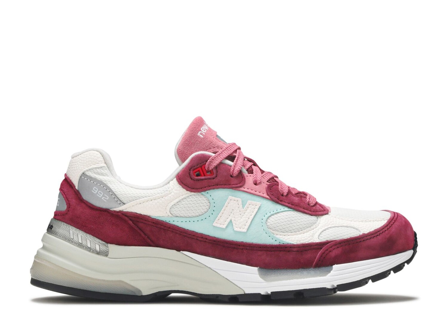 

Кроссовки New Balance Kith X 992 Made In Usa 'Kithmas Collection - Burgundy Reef', красный