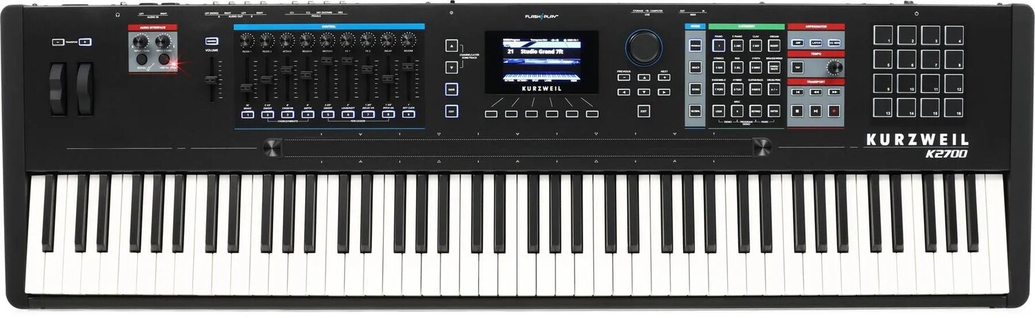 

Kurzweil K2700 88-клавишная рабочая станция-синтезатор