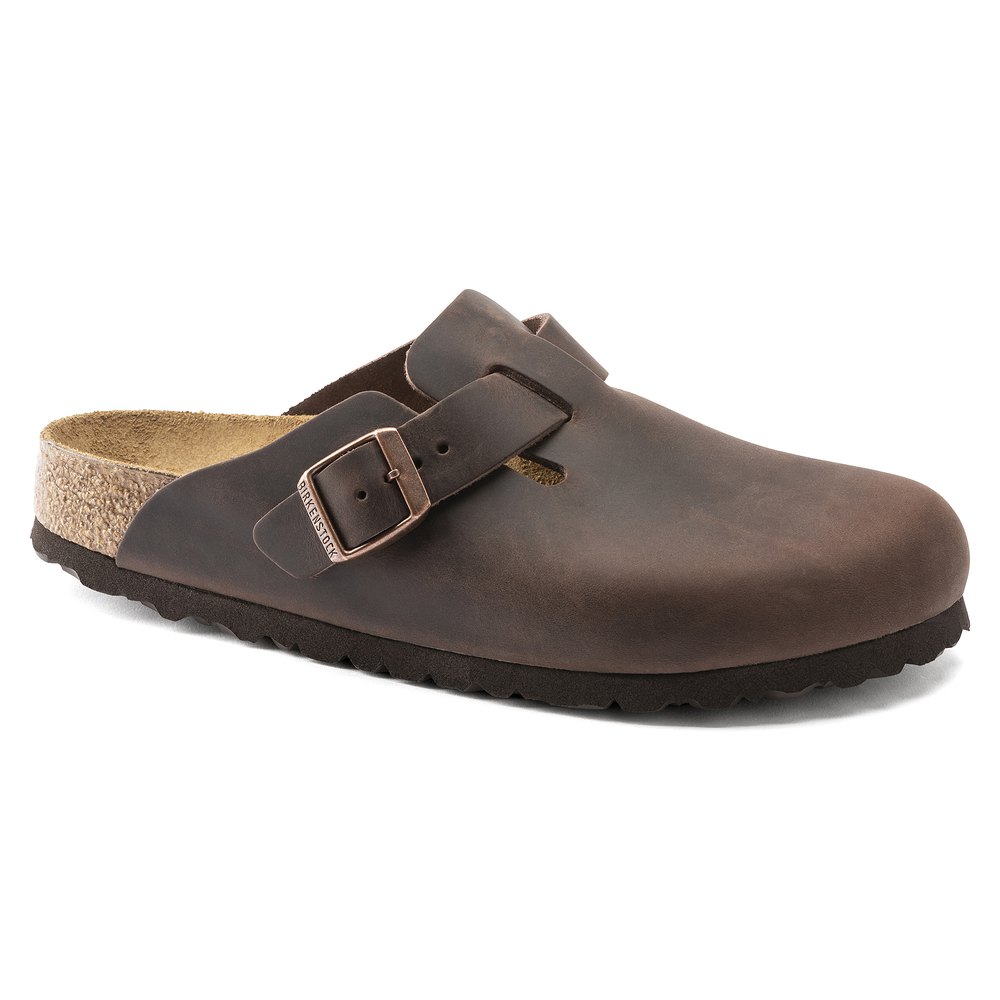 

Сабо Birkenstock Boston Waxy Etroit Leather, разноцветный