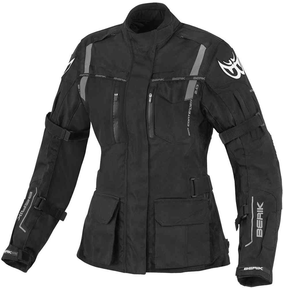 Водонепроницаемая женская мотоциклетная текстильная куртка Torino Berik, черный