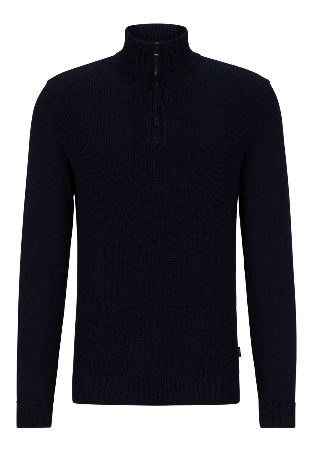 

Свитер BOSS OFILATO Regular Fit, темно-синий