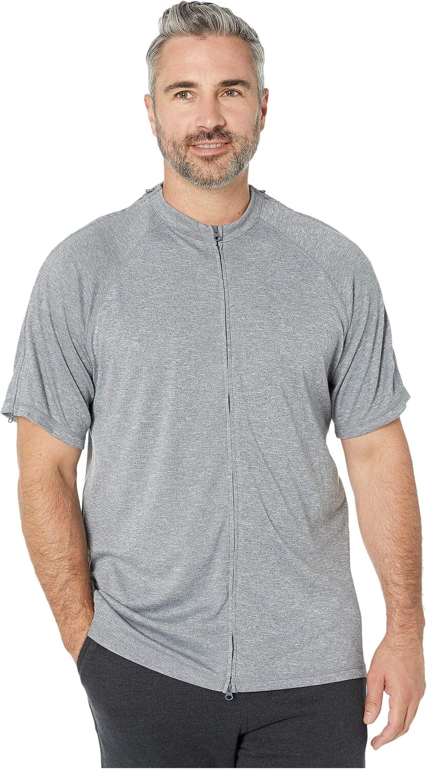 

Топ Reboundwear The Jim S/S Easy Dressing Adaptive Top, серый