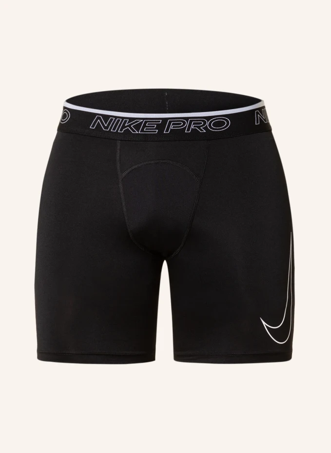 

Шорты тренировочные pro dri-fit с сетчатыми вставками Nike, черный