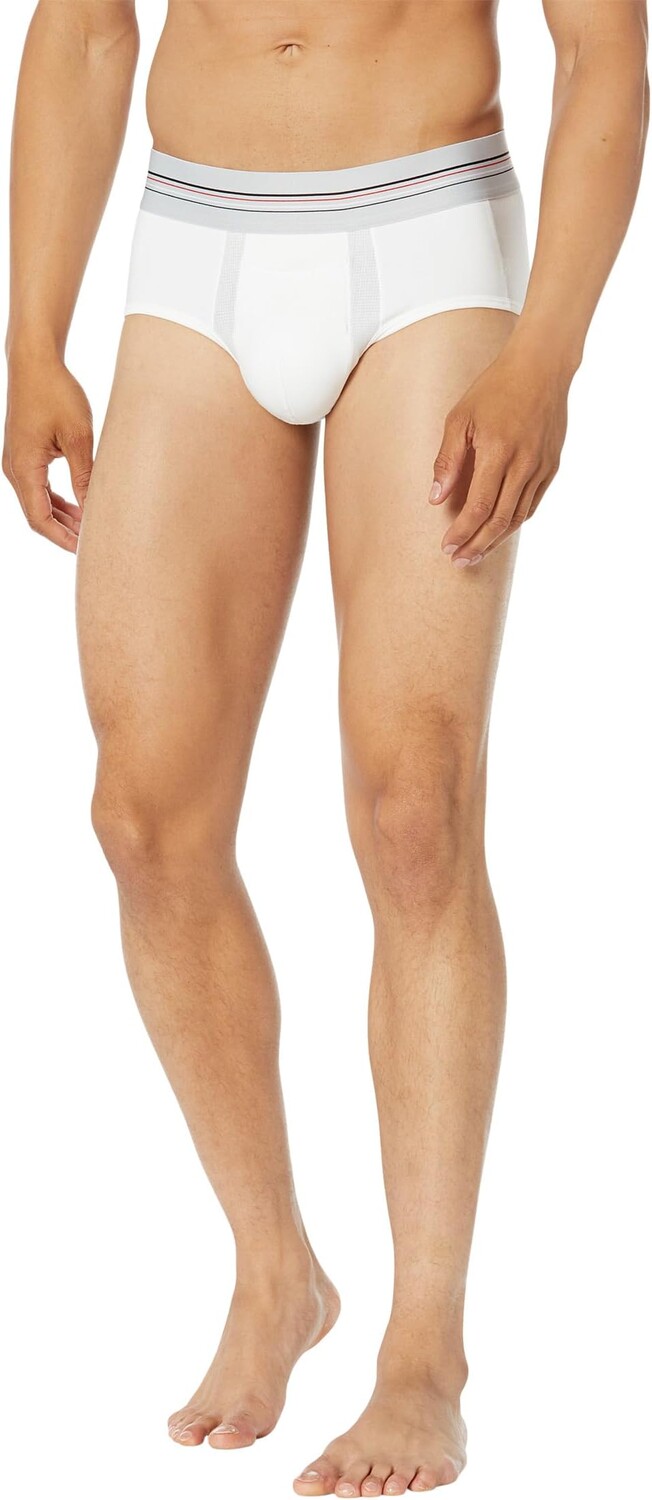 

Трусы из хлопка и спандекса Spanx, ярко-белый