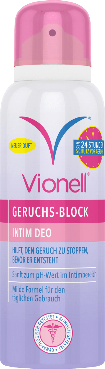 Дезодорант для интимной зоны блок запаха 125мл Vionell цена и фото