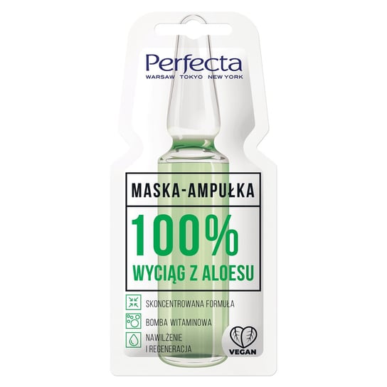 

Маска-ампула 100% экстракт алоэ Perfecta