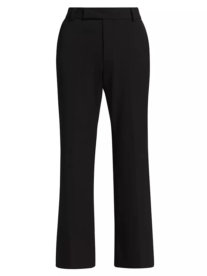 

Шерстяные брюки-клеш Marlene Proenza Schouler, черный