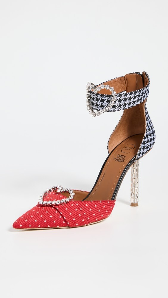 

Туфли Malone Souliers Malone Souliers x Emily in Paris Camille 90мм, красный