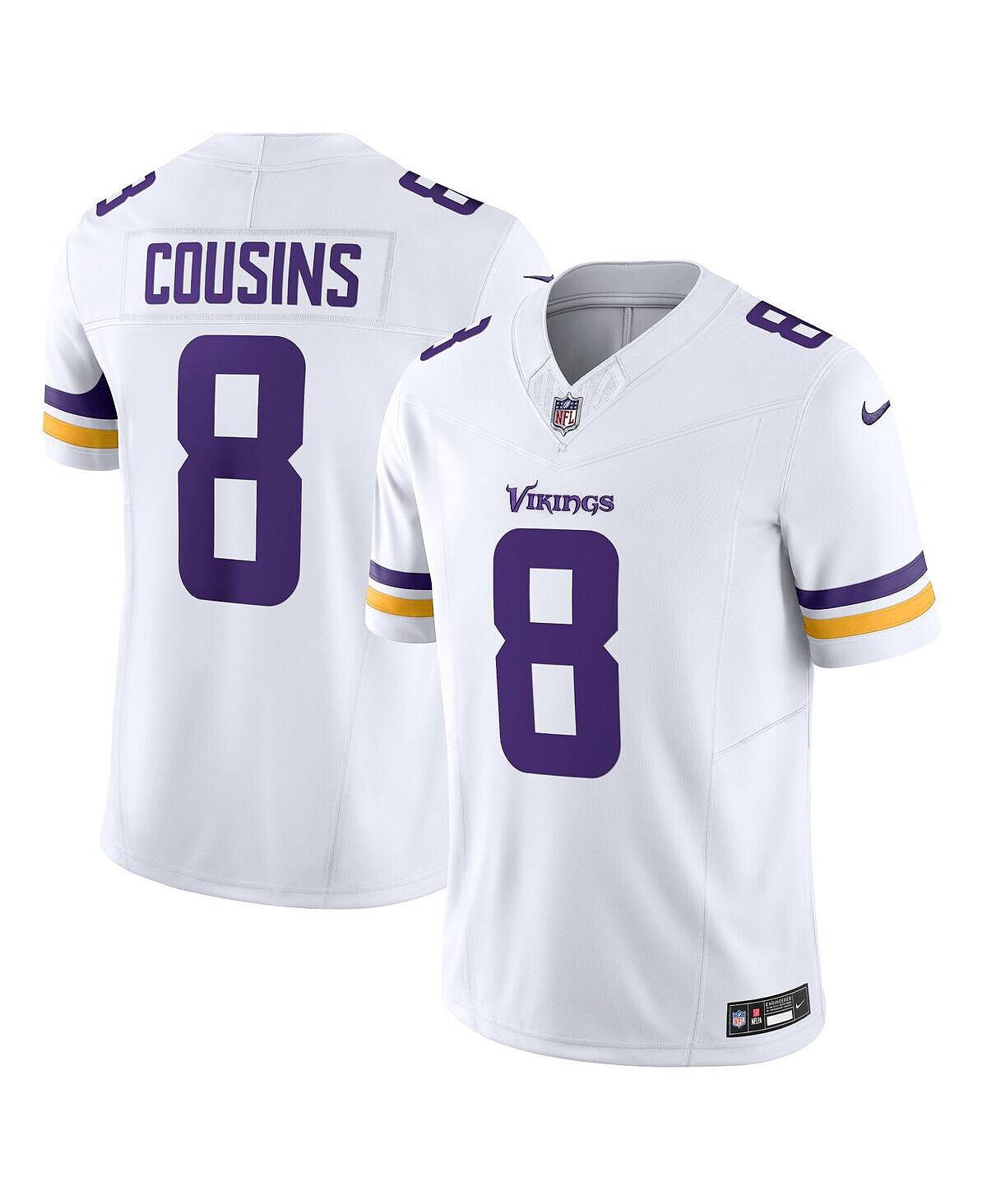 

Мужские кроссовки Kirk Cousins ​​White Minnesota Vikings Vapor F.U.S.E. Ограниченный Джерси Nike