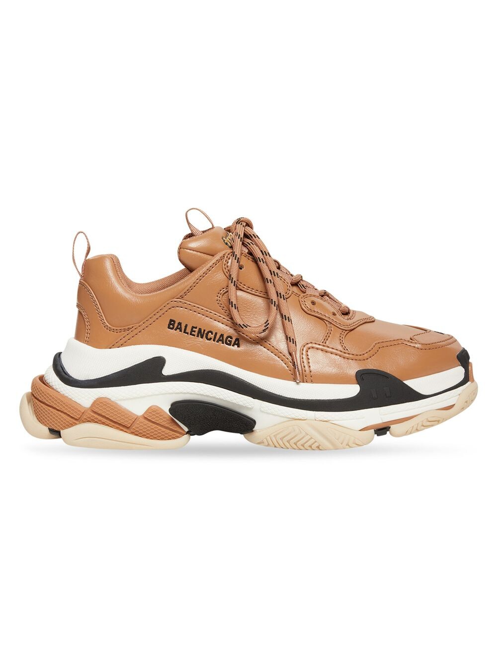 

Кроссовки Triple S Balenciaga, бежевый