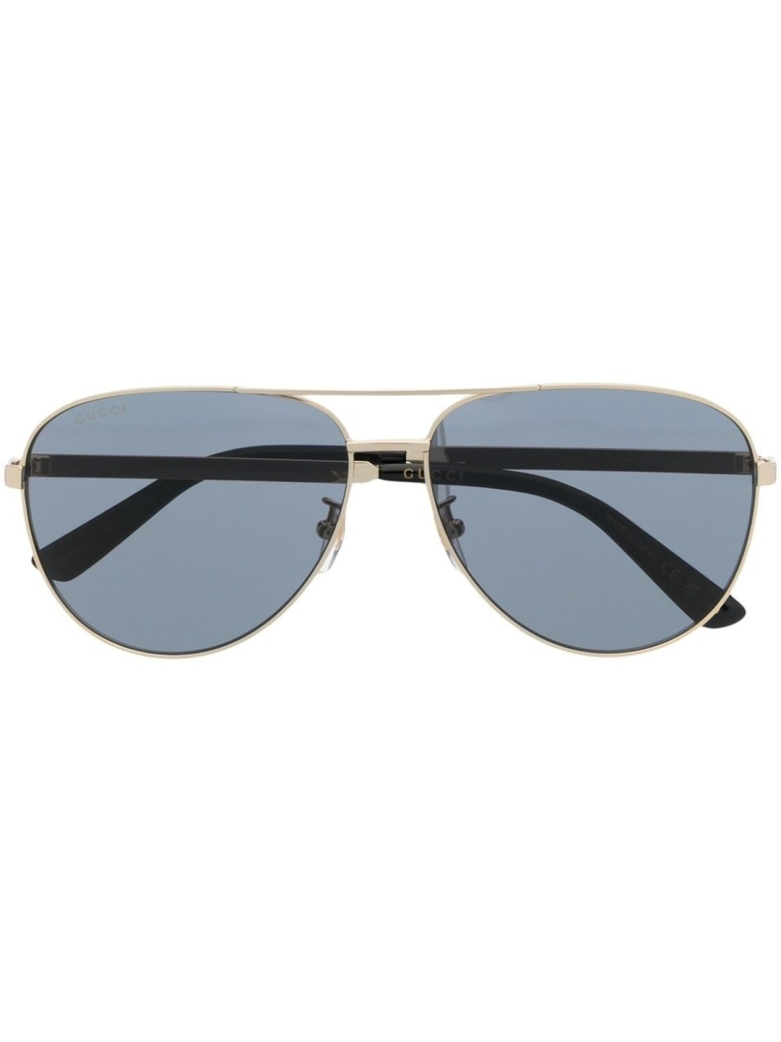 

Gucci Eyewear солнцезащитные очки-пилоты, золотистый