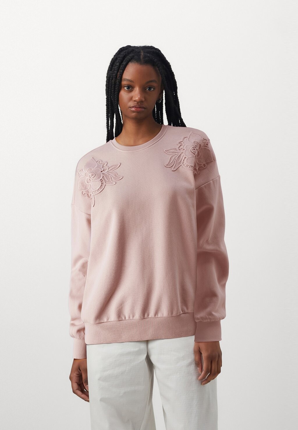 

Толстовка ONLNORA O NECK ONLY, цвет rose smoke