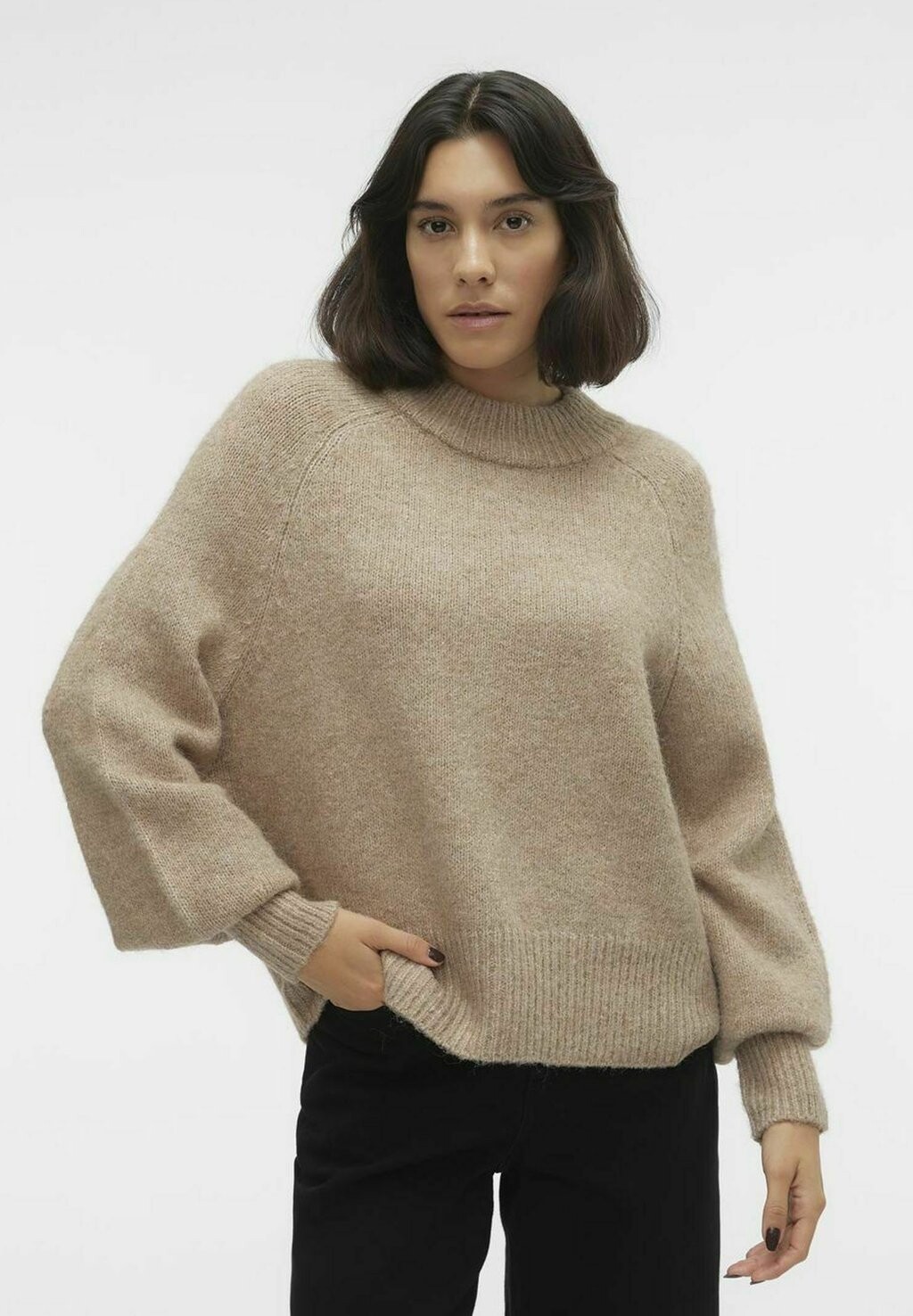 

Свитшот Vero Moda, цвет silver mink