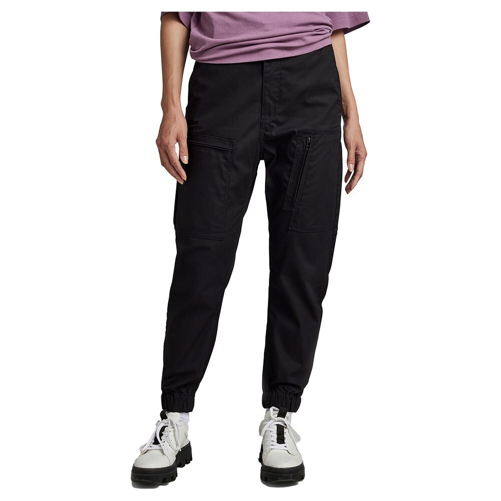

Брюки G-Star Regular Boyfriend Fit Cargo, черный