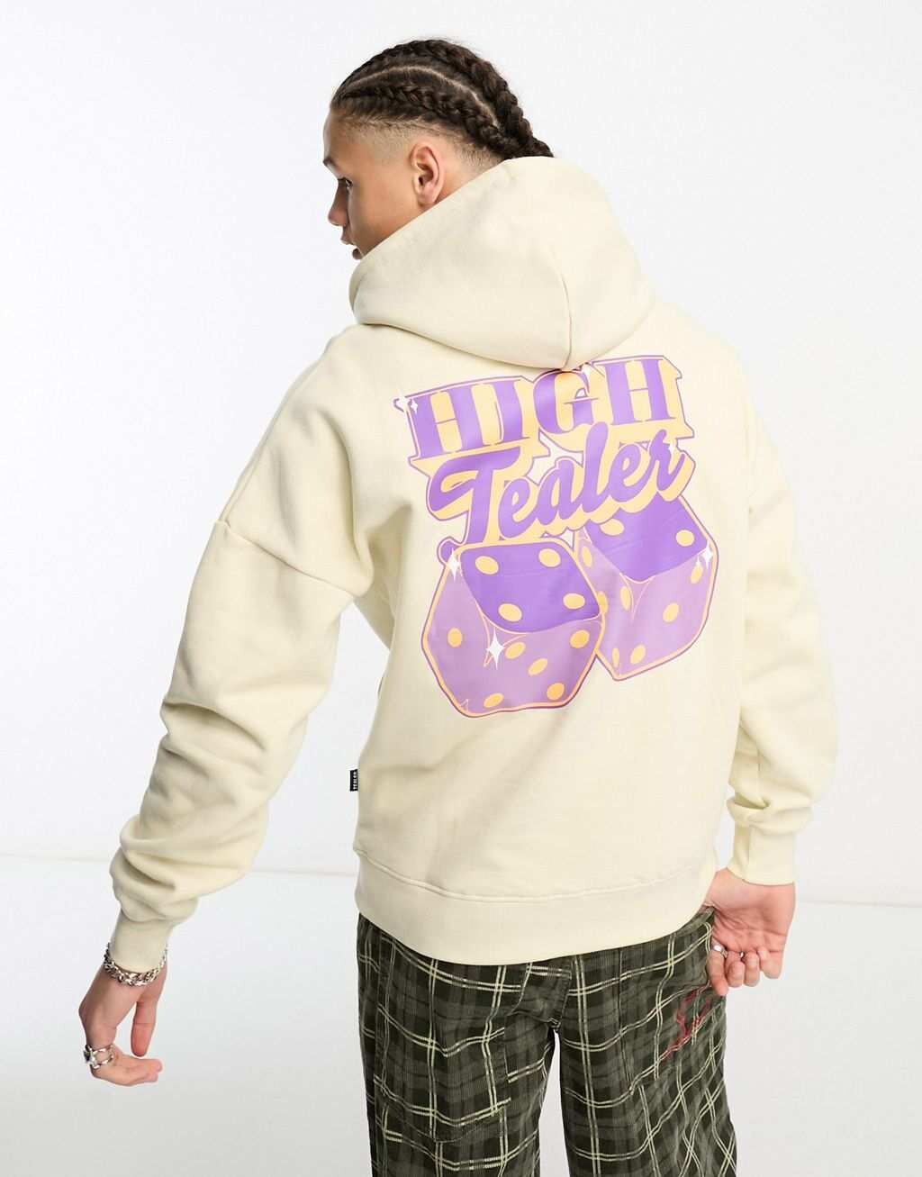 

Белоснежная худи Tealer High Tealer