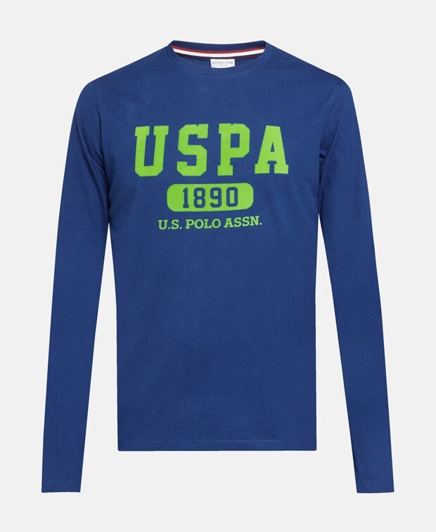 

Топ с длинными рукавами U.S. Polo Assn., цвет Royal Blue