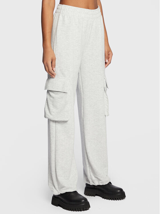 

Спортивные брюки стандартного кроя Gina Tricot, серый