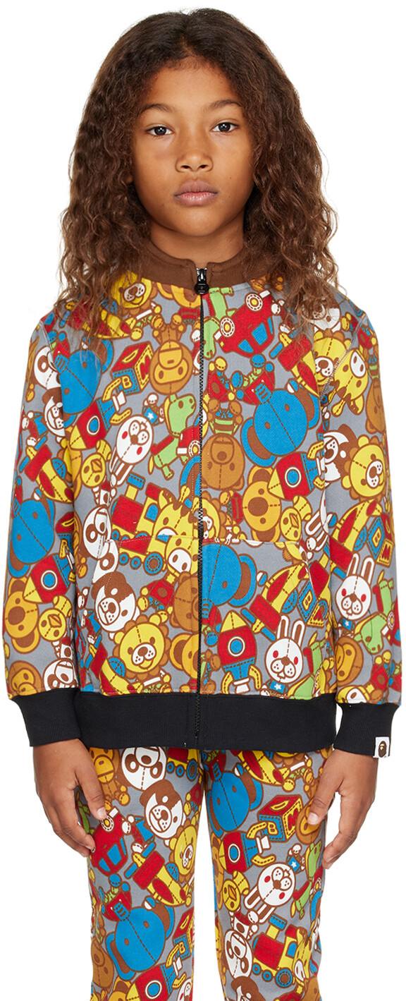 

Детская толстовка с капюшоном Milo Toy Box Bape
