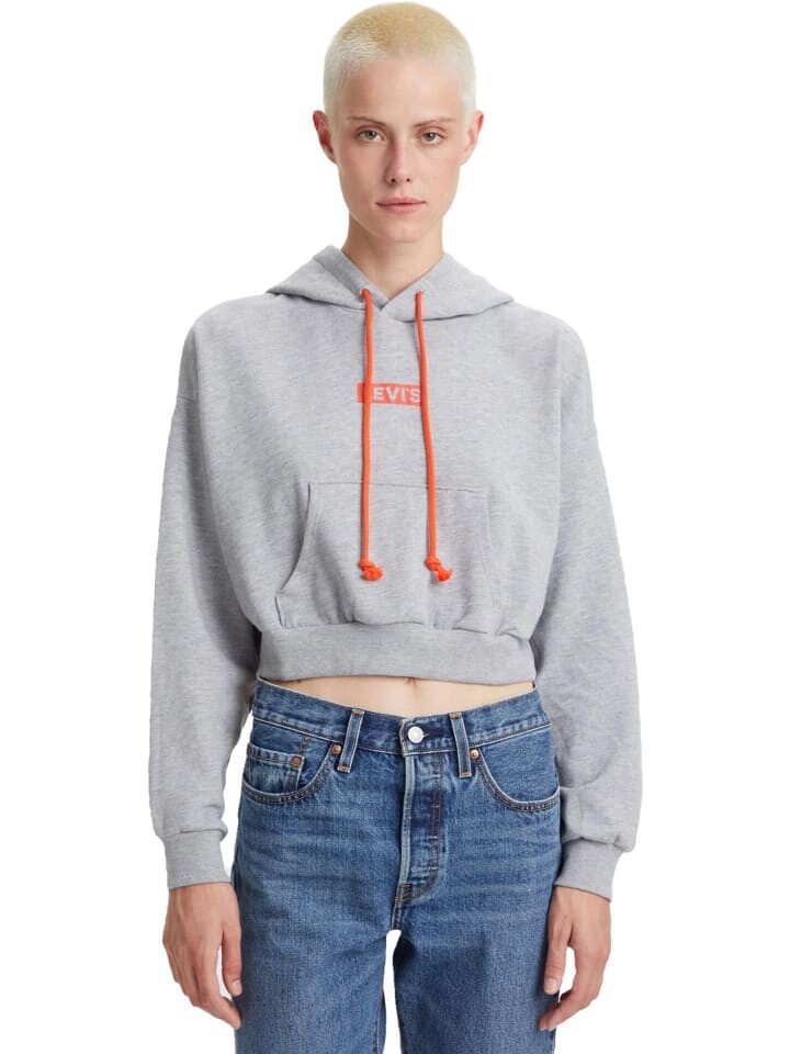 

Толстовка Levi´s, цвет heather grey/burnt orange