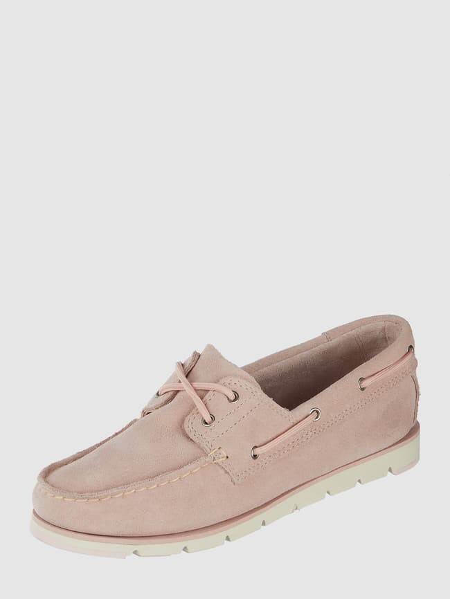 

Замшевые туфли на шнуровке Timberland, светло-розовый