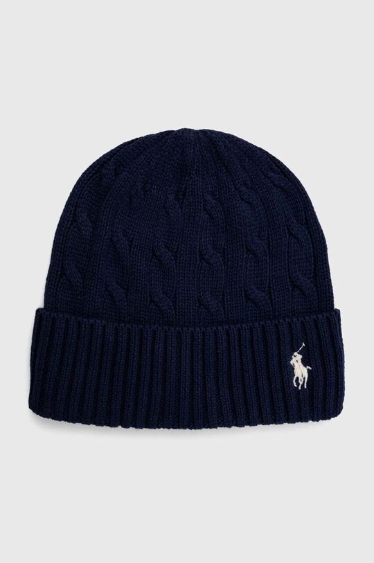 

Хлопковая кепка Polo Ralph Lauren, темно-синий