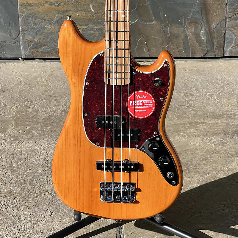 

Басс гитара FENDER Mustang Bass PJ PF AGN