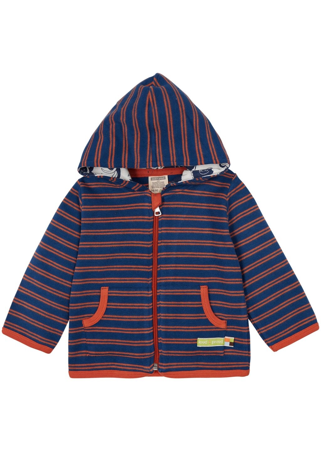 

Куртка демисезонная GERINGELTE SWEAT loud + proud, цвет blau