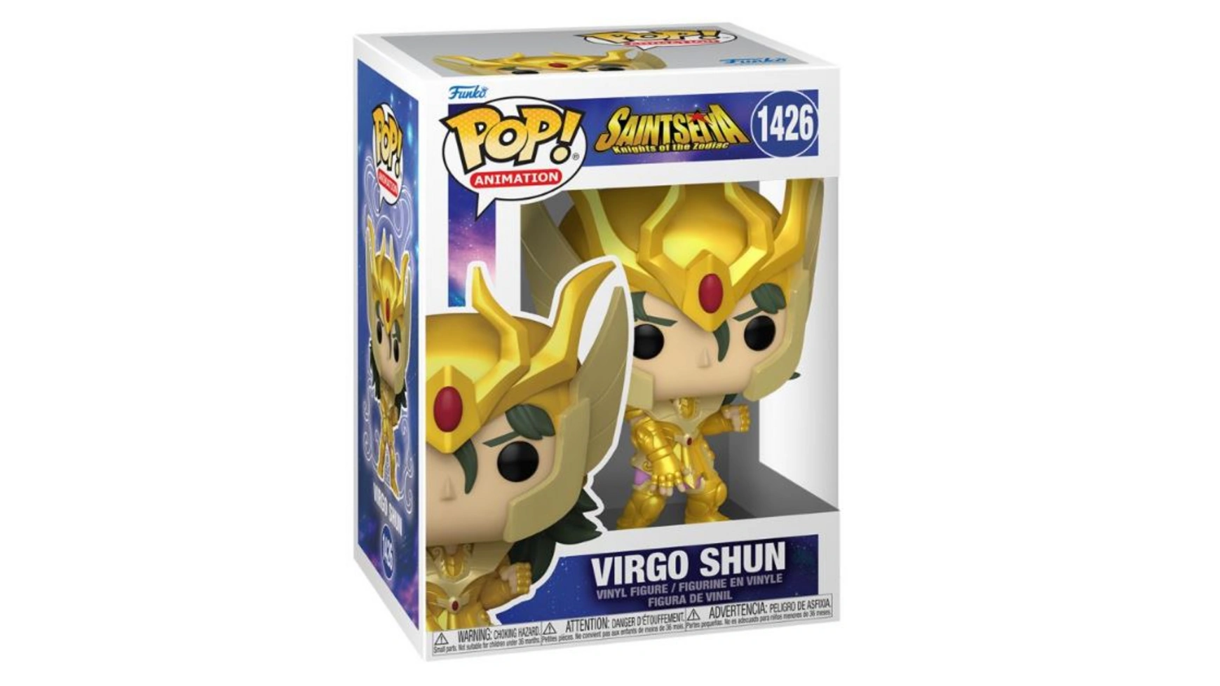 Funko - Pop! Saint Seiya Virgo Shun (Золотой костюм) Винил коллекционная открытка gold saint подлинная the new kayou seiya saint cloth редкая se seiya bp saint cloth wake edition limited athena