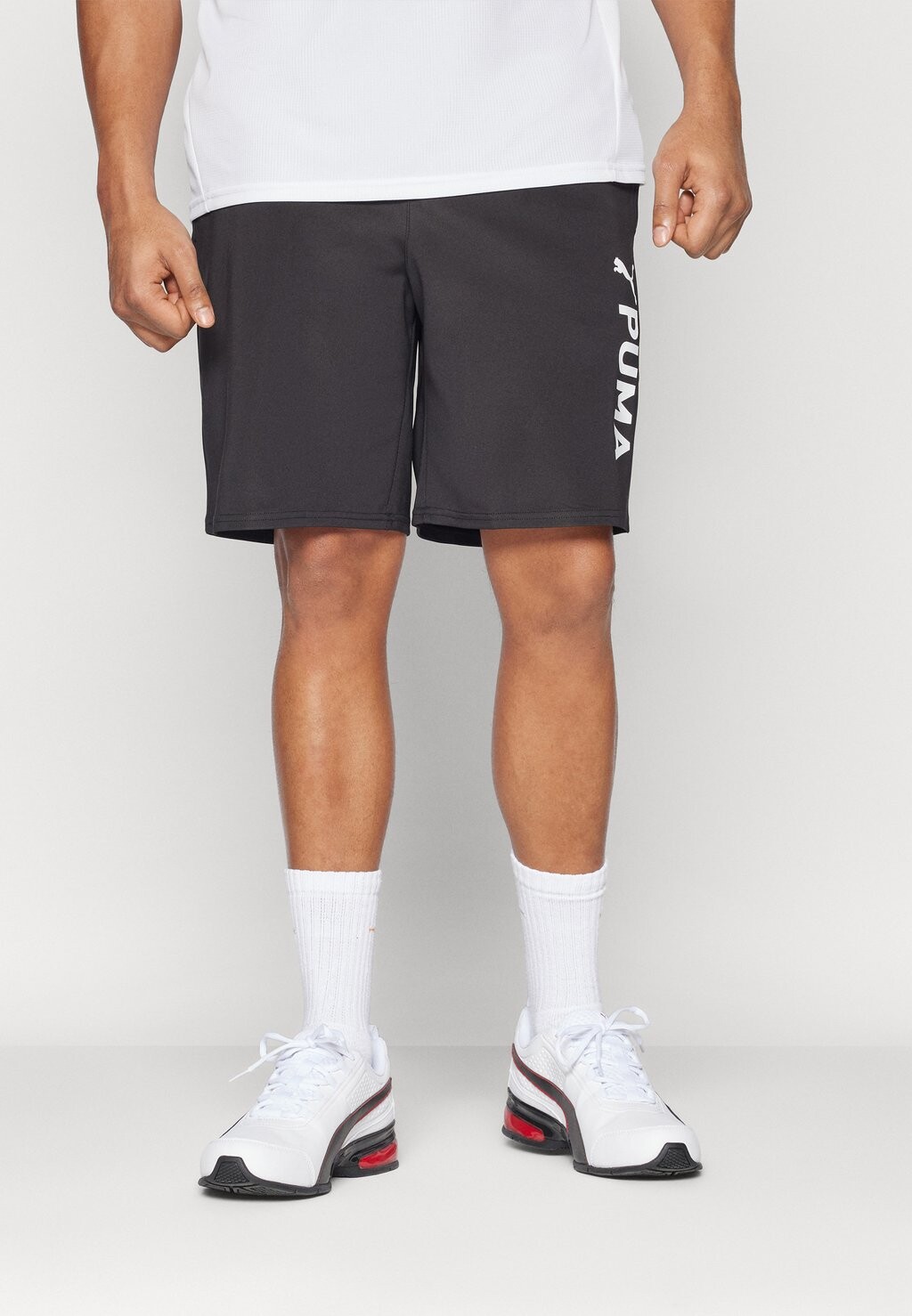 

Спортивные шорты FIT DOUBLE GRAPHIC SHORT Puma, цвет black