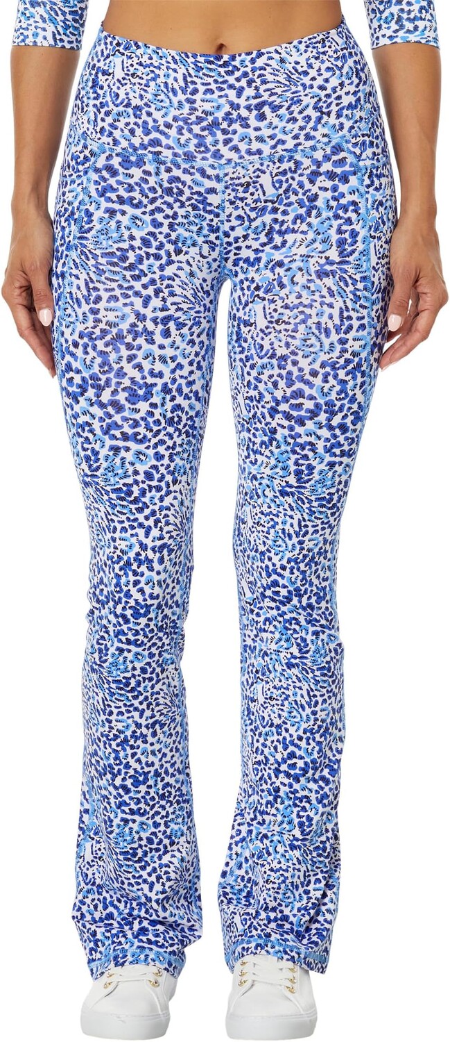 

Расклешенные леггинсы Carpe Vita Lilly Pulitzer, цвет Resort White Twisted Up