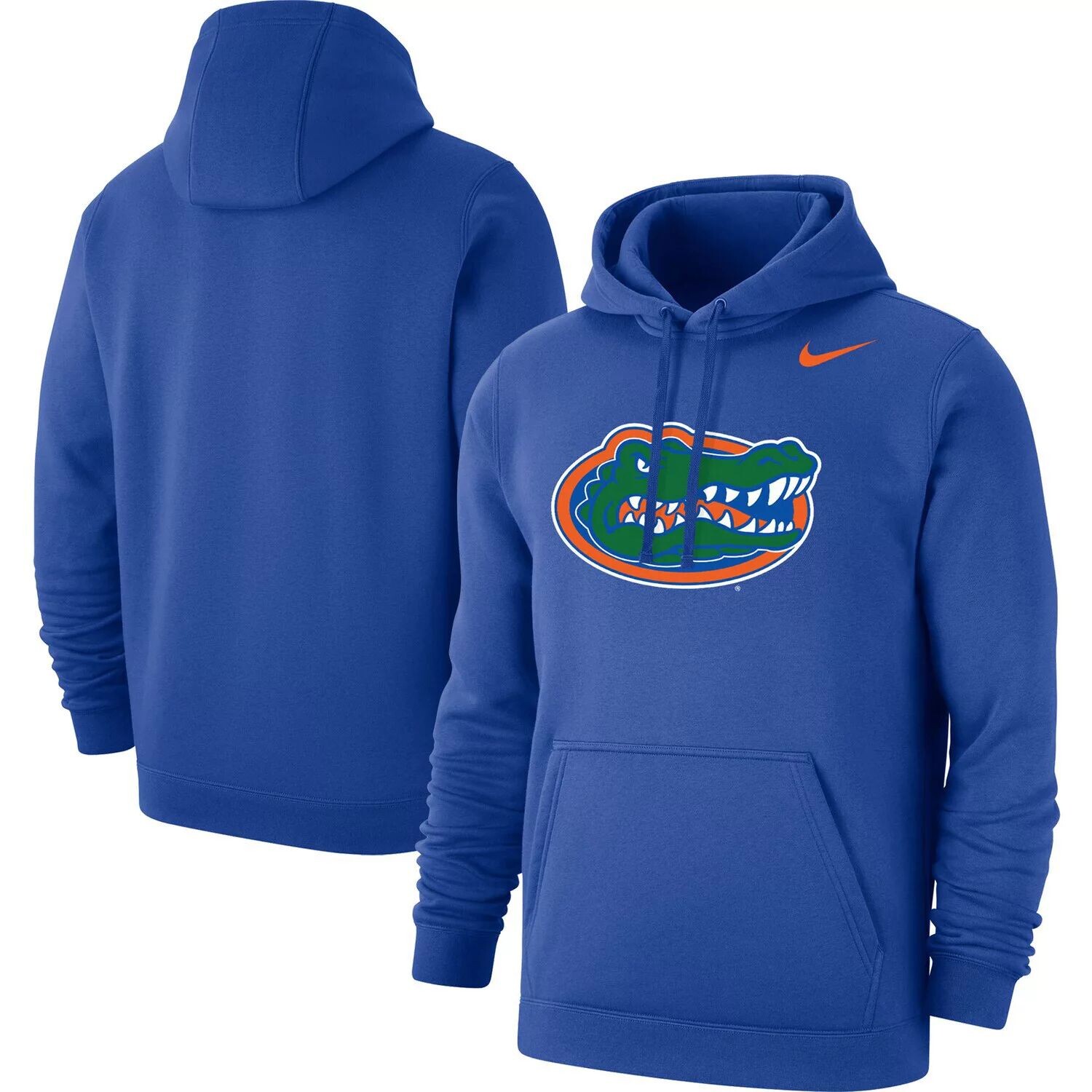 

Мужской пуловер с капюшоном и логотипом Royal Florida Gators Club Nike