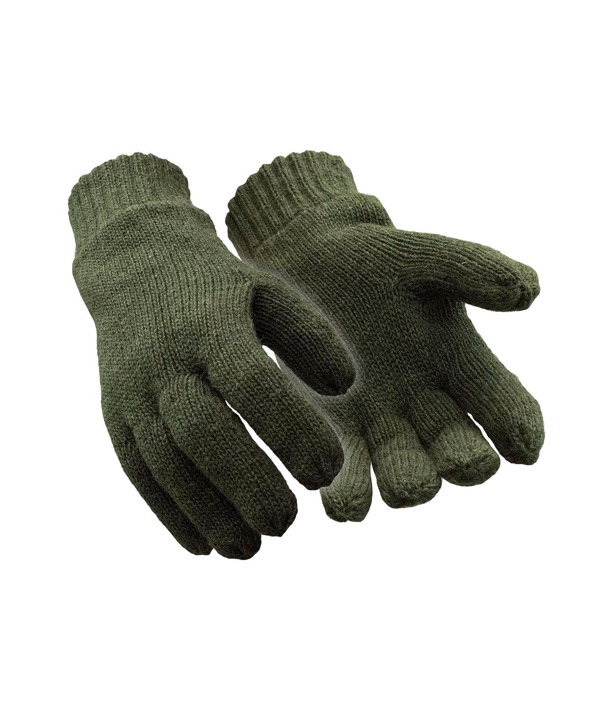 Теплые утепленные шерстяные перчатки на флисовой подкладке RefrigiWear
