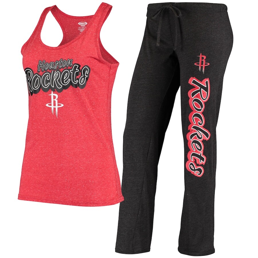

Пижамный комплект Concepts Sport Houston Rockets, черный