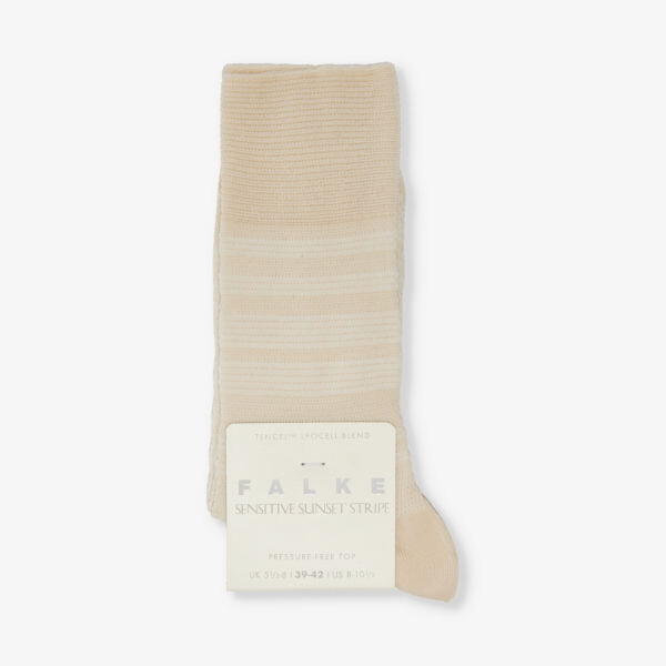 

Трикотажные носки sensitive sunset stripe Falke, бежевый