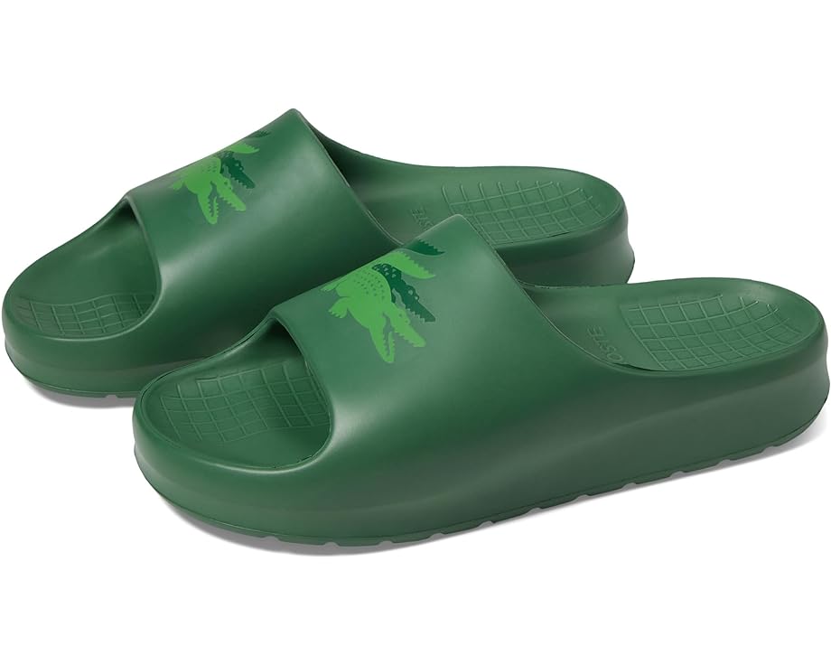 цена Сандалии Lacoste Serve Slide 2.0 123 1 CMA, цвет Green/Green